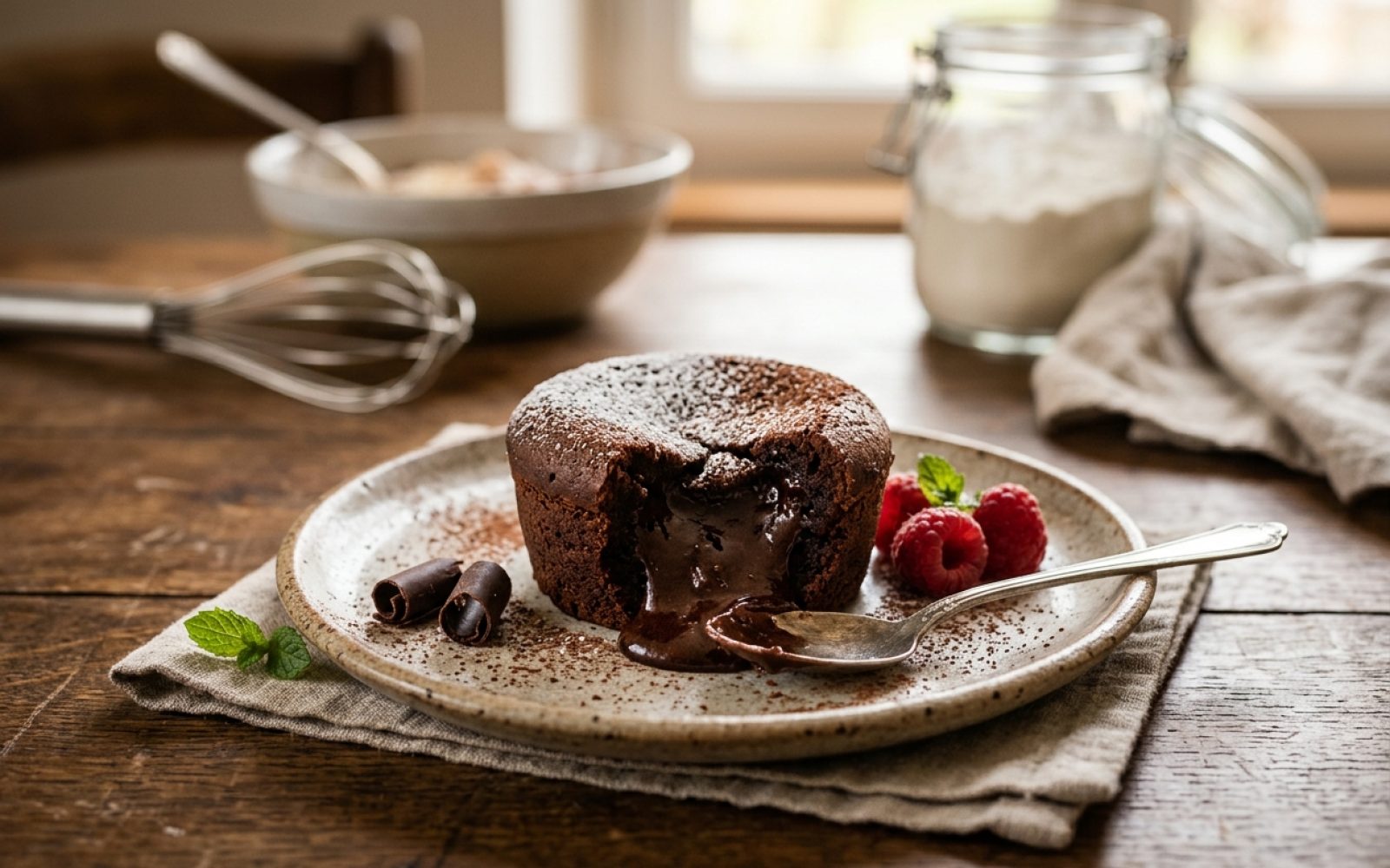 Moelleux au chocolat au cœur coulant