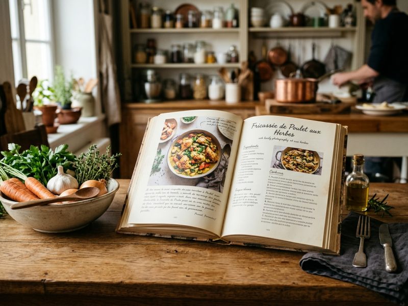 Livre de recettes Mijote ouvert